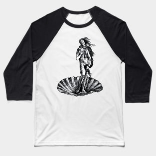 Stylized Venus de Milo Baseball T-Shirt